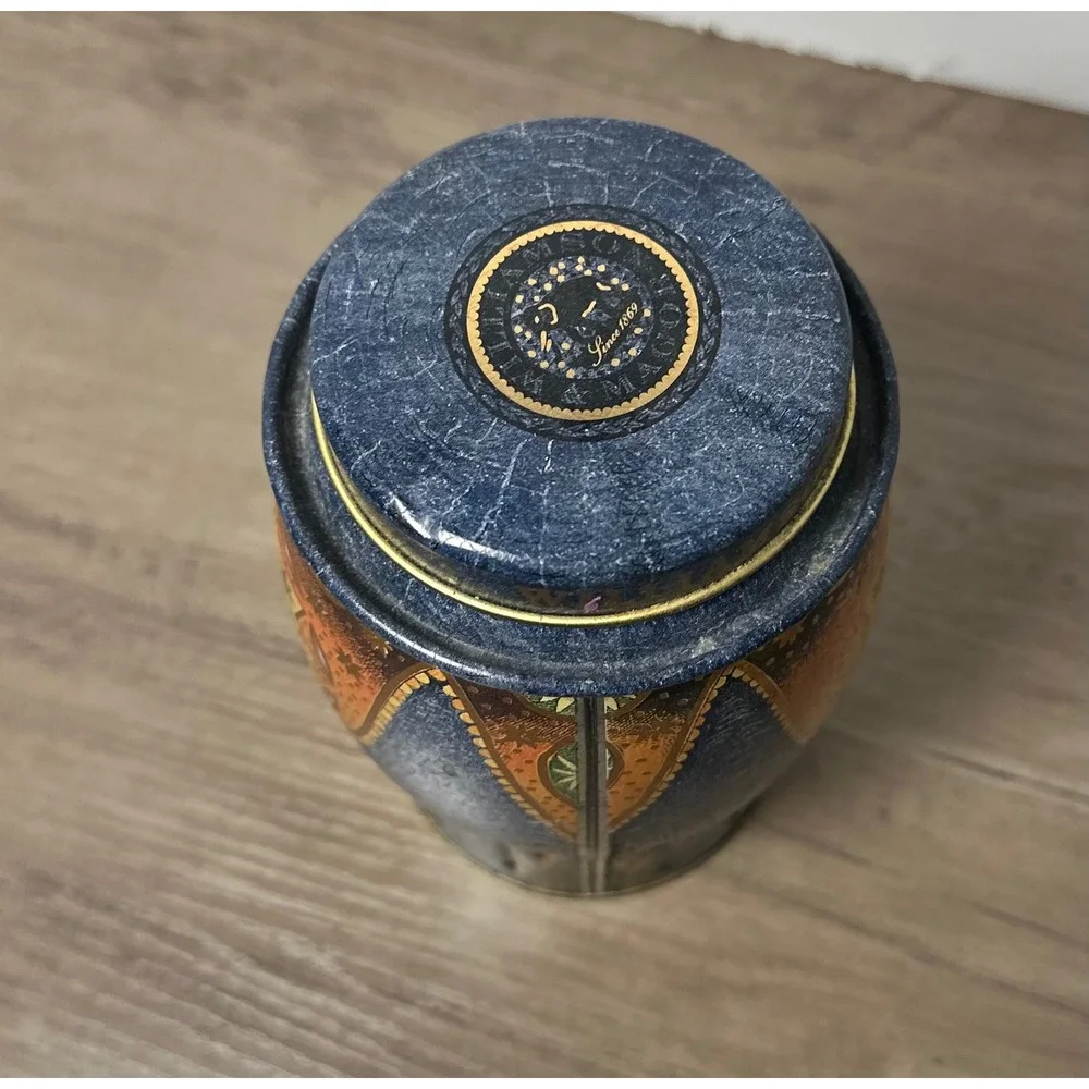 Williamson & Magor‎ England Elephant Collectible Empty Tea Caddy Tin